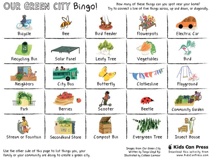 Green City Bingo